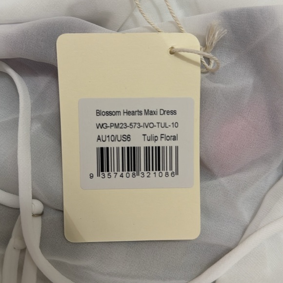 PEPPERMAYO BLOSSOM HEARTS MAXI DRESS TULIP FLORAL - 6 - Picture 4 of 5